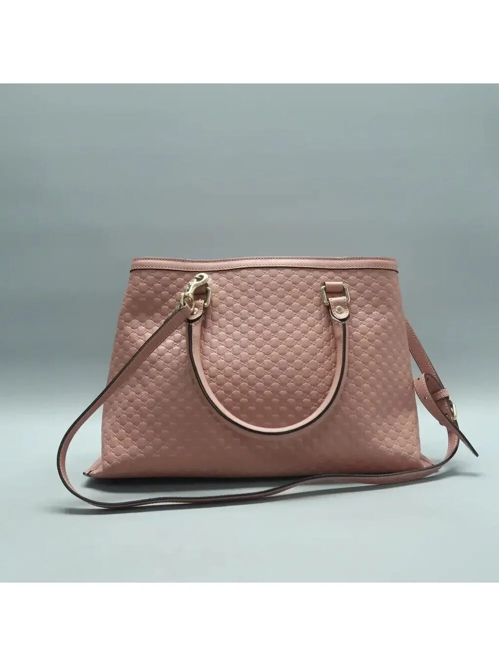 GUCCI Pink Leather Satchel 674-021025